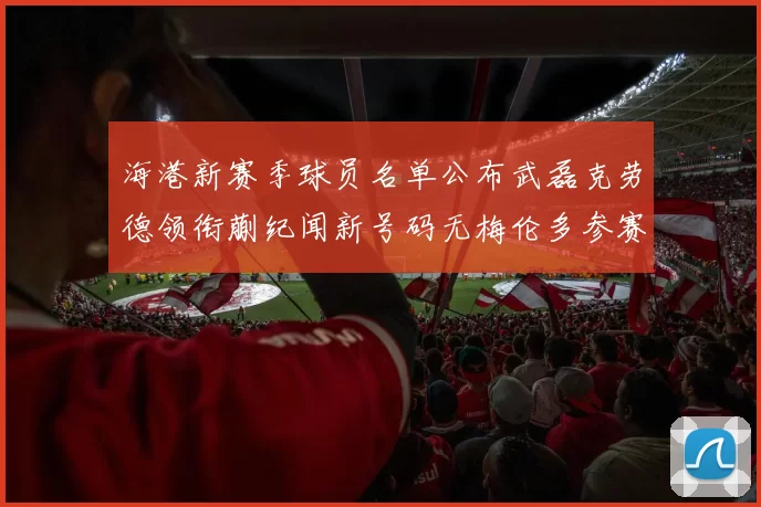 海港新赛季球员名单公布武磊克劳德领衔蒯纪闻新号码无梅伦多参赛